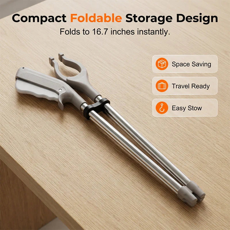 Foldable Long Reach Grabber Tool - Image 3