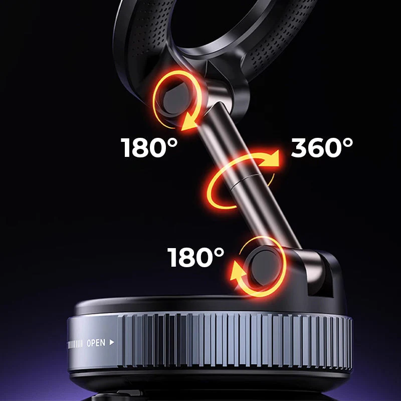 📱 BUY 2, GET 1 FREE! 🚗 Foldable Magnetic Mount – Stable Fixing, Compact Design & 360° Rotation 🧲 - Image 6