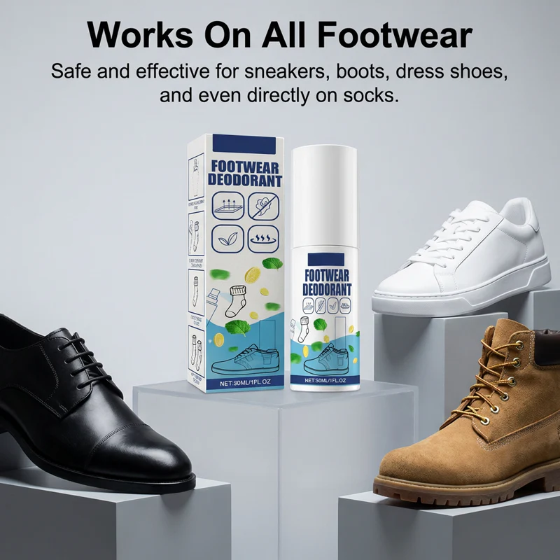 Footwear Deodorant Spray for Shoes and Socks - Image 5