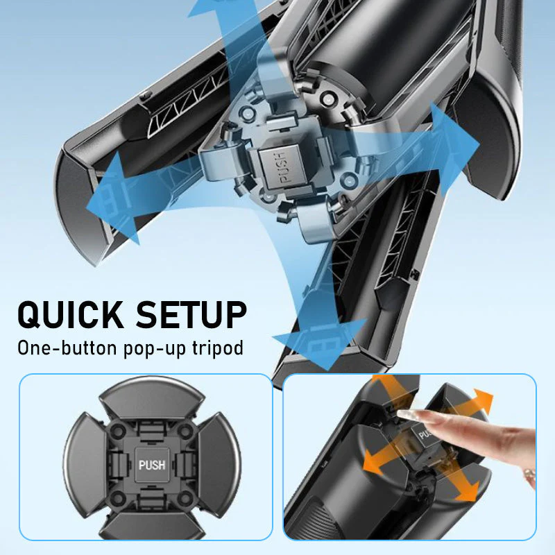 4-Legged Selfie Stick for Phone - Image 3