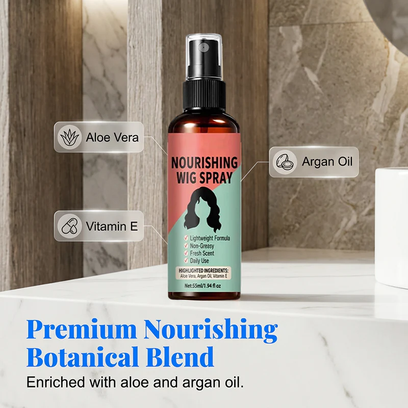 🔥Limited Time Promotion 50% OFF🔥Lightweight No-Rinse Nourishing Wig Spray