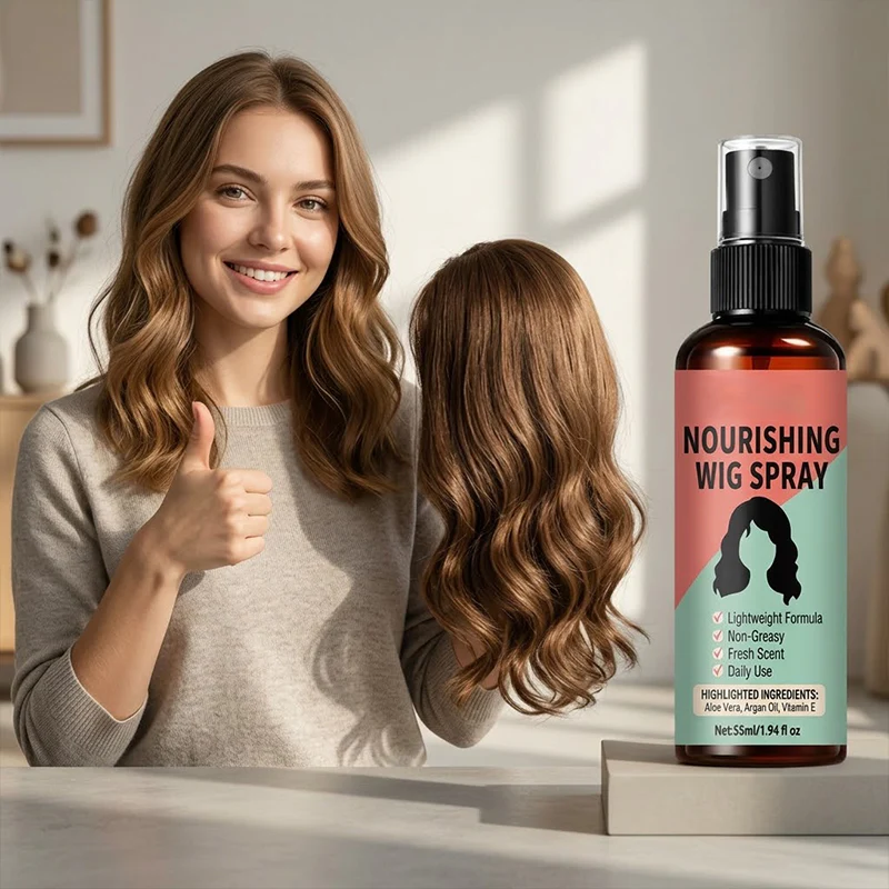 🔥Limited Time Promotion 50% OFF🔥Lightweight No-Rinse Nourishing Wig Spray - Image 8