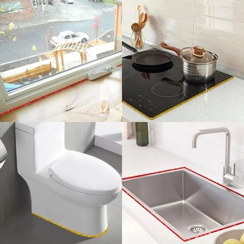 🔥 Buy 1 Get 1 Free🔥🏠Ceramic Tile Gap Mildewproof Waterproof Self-Adhesive Caulk Strip 🛠️✨ - Image 3