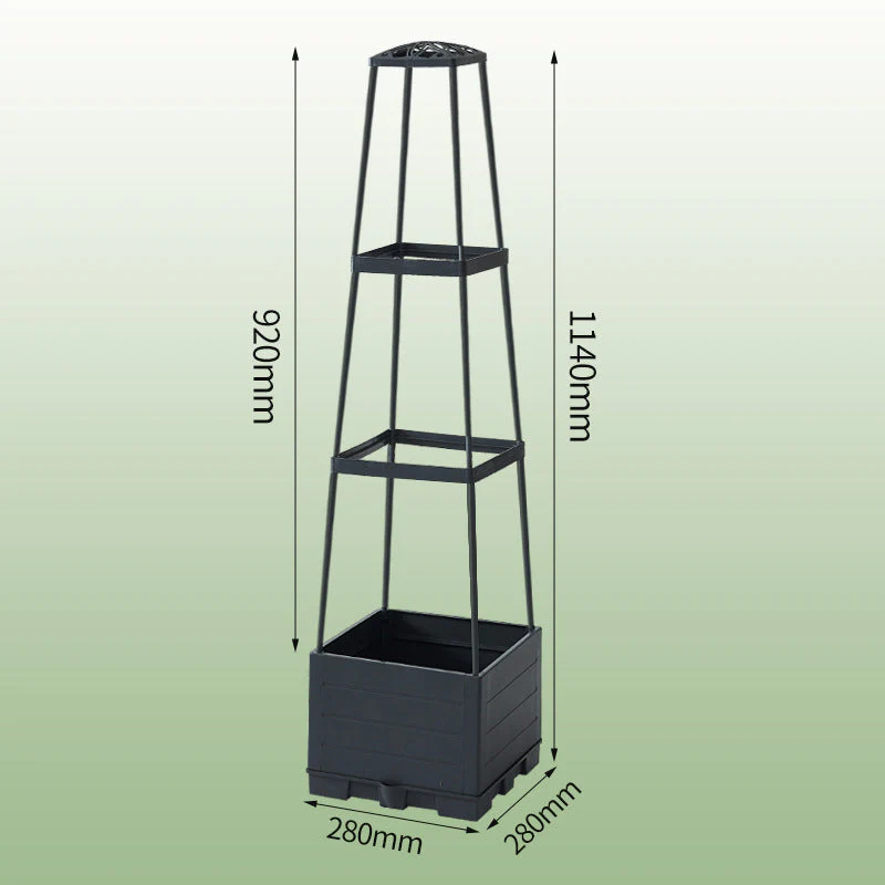 Garden Raised Bed Planter Boxes with Trellis - Image 10