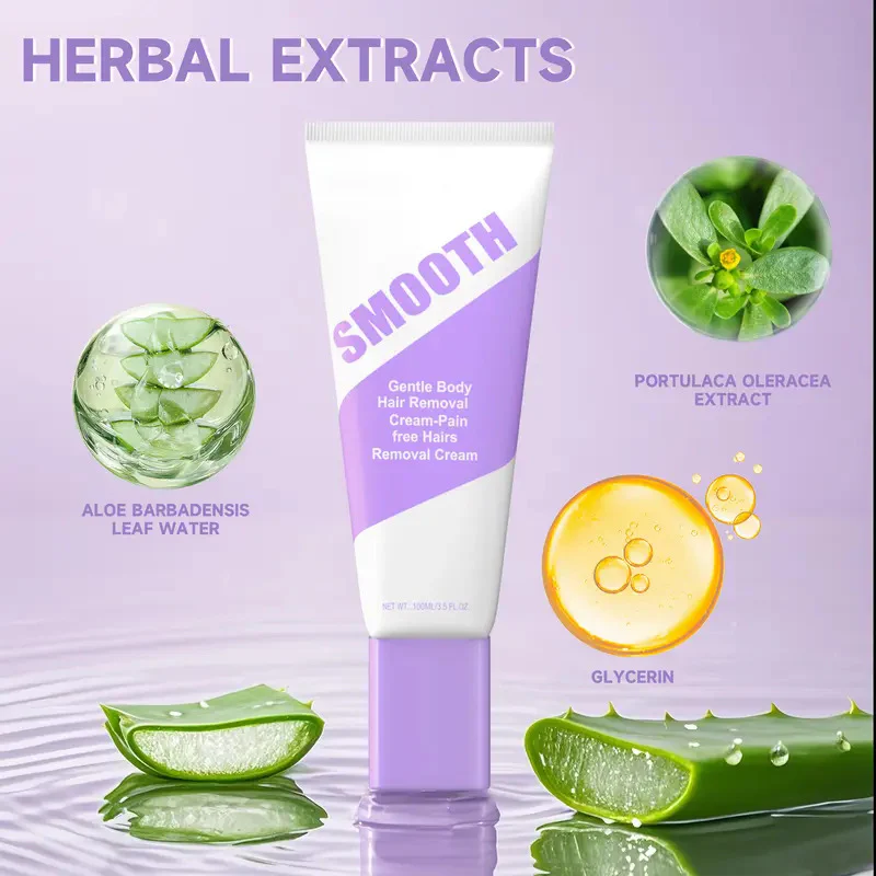✨️Each $11.99🔥New arrivals 50% DISCOUNT✨Gentle Herbal Hair Removal Cream for Smooth Skin - Image 6