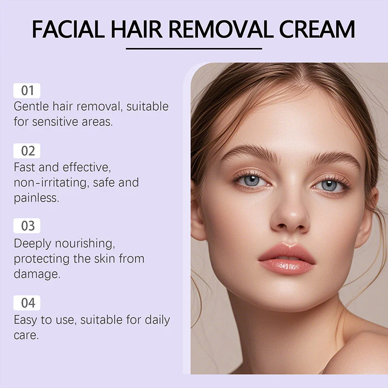 Gentle & Painless Facial Hair Removal Cream - Image 2