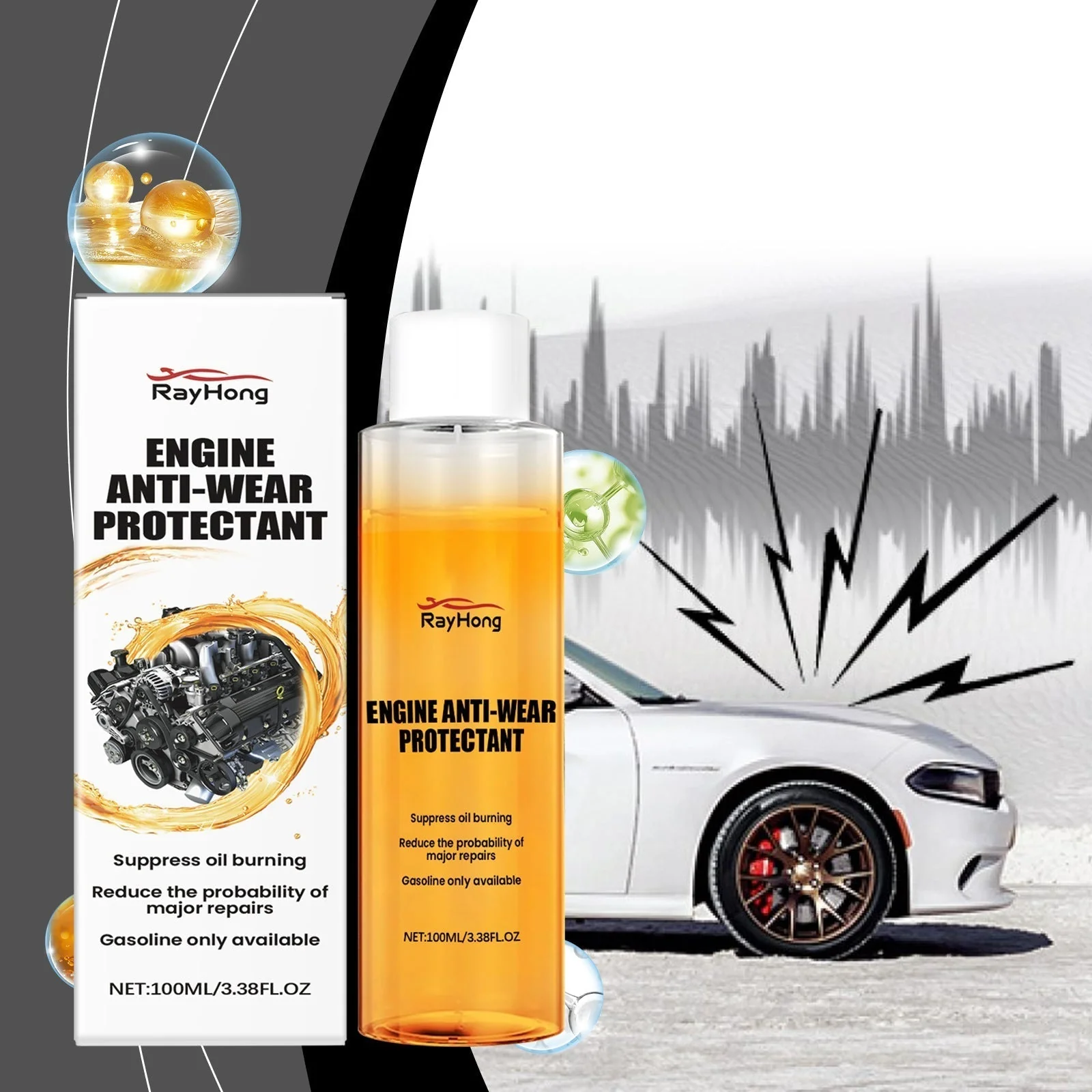 ✨HOT SALE 50%OFF🚗Germany™ high-efficiency engine anti-wear protective agent - Image 11