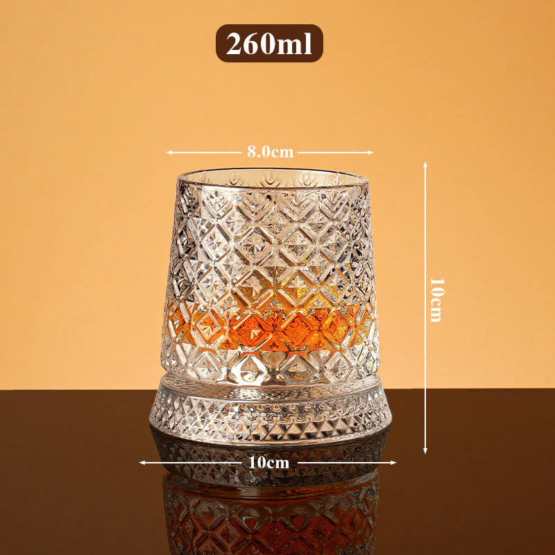 🥃  360° Rotating Whiskey Glass – Aerate & Relieve Stress ✨ - Image 12