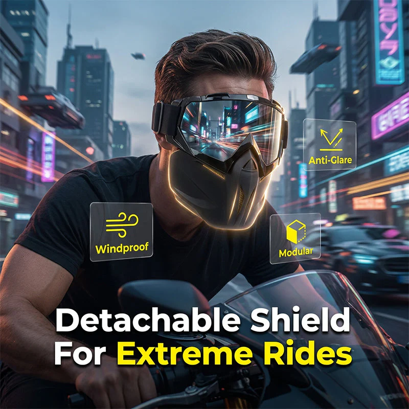 Detachable Full Face Goggle Mask - Image 7