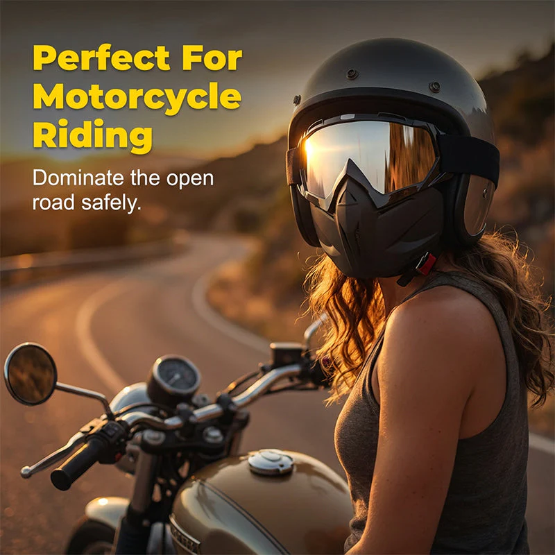 Detachable Full Face Goggle Mask - Image 8