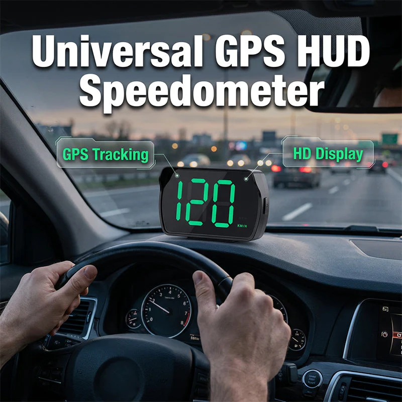 Universal GPS Car Head-Up Display Speedometer