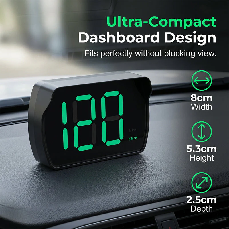 Universal GPS Car Head-Up Display Speedometer - Image 2