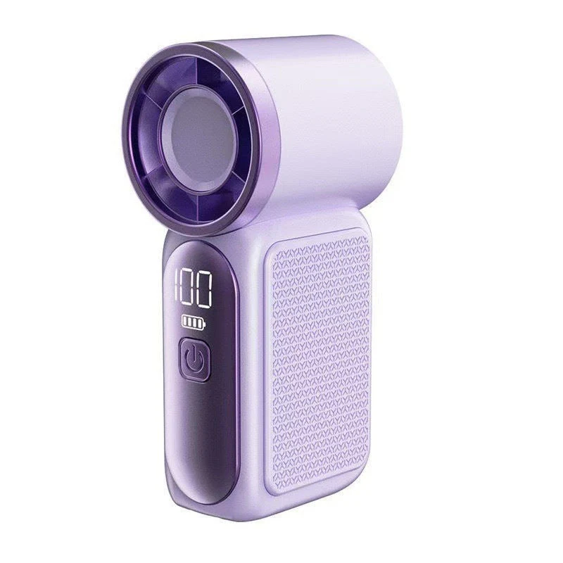 🥳2026 HOT SALE🥳💨❄️ 50% OFF! Turbo Handheld Fan – 16900 RPM, 6 speeds, LED display.  🌬️✨ - Image 13