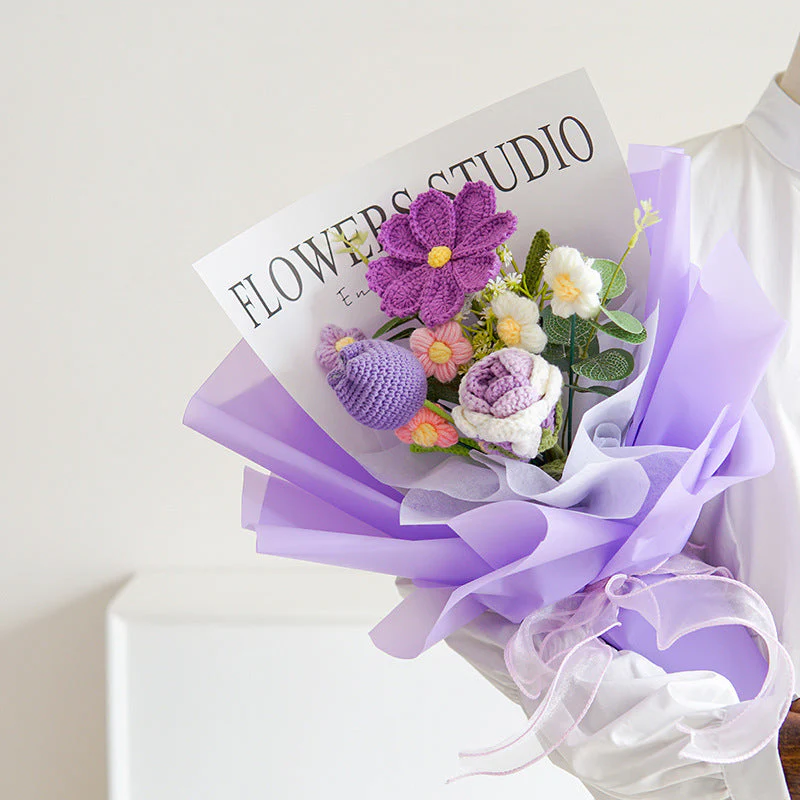 ๐ท 50% OFF NOW! ๐ Handmade Delicate Crochet Flower Bouquet โ Mother's Day Special โ Lifelike Design, Durable & Perfect Gift for Mom ๐ - Image 12