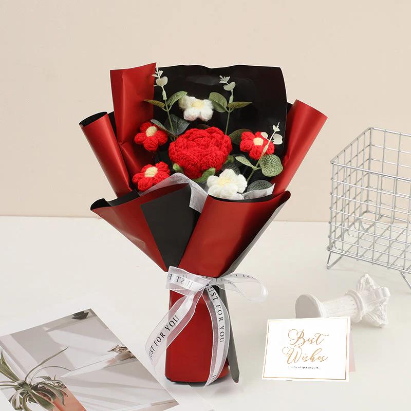 ๐ท 50% OFF NOW! ๐ Handmade Delicate Crochet Flower Bouquet โ Mother's Day Special โ Lifelike Design, Durable & Perfect Gift for Mom ๐ - Image 16