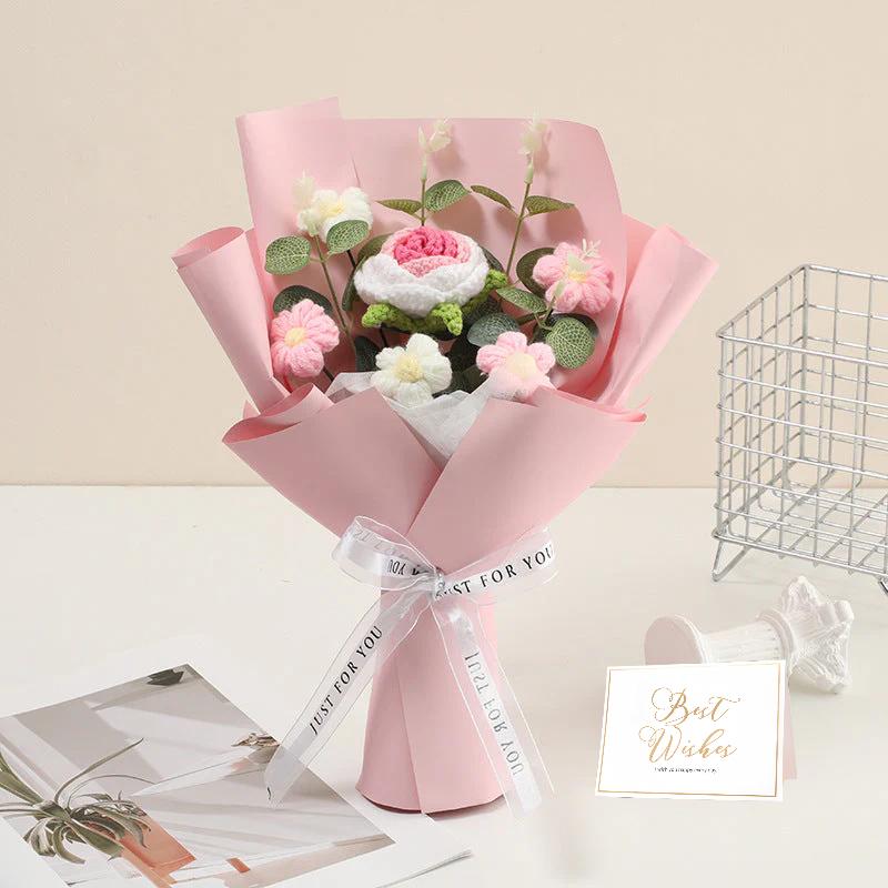 ๐ท 50% OFF NOW! ๐ Handmade Delicate Crochet Flower Bouquet โ Mother's Day Special โ Lifelike Design, Durable & Perfect Gift for Mom ๐ - Image 20