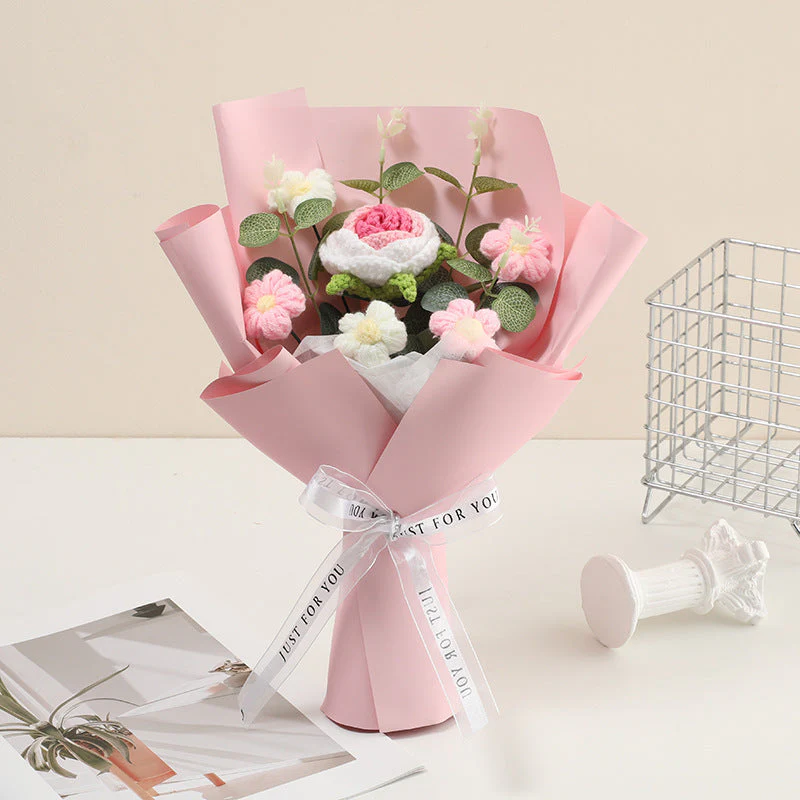 ๐ท 50% OFF NOW! ๐ Handmade Delicate Crochet Flower Bouquet โ Mother's Day Special โ Lifelike Design, Durable & Perfect Gift for Mom ๐ - Image 3