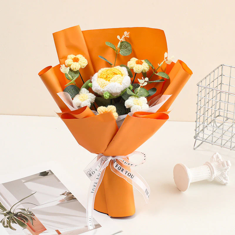 ๐ท 50% OFF NOW! ๐ Handmade Delicate Crochet Flower Bouquet โ Mother's Day Special โ Lifelike Design, Durable & Perfect Gift for Mom ๐ - Image 4