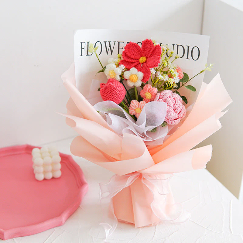 ๐ท 50% OFF NOW! ๐ Handmade Delicate Crochet Flower Bouquet โ Mother's Day Special โ Lifelike Design, Durable & Perfect Gift for Mom ๐ - Image 5