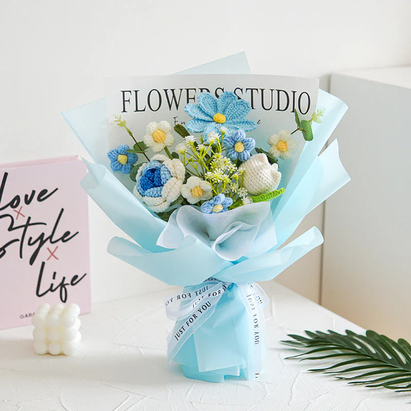 ๐ท 50% OFF NOW! ๐ Handmade Delicate Crochet Flower Bouquet โ Mother's Day Special โ Lifelike Design, Durable & Perfect Gift for Mom ๐ - Image 6