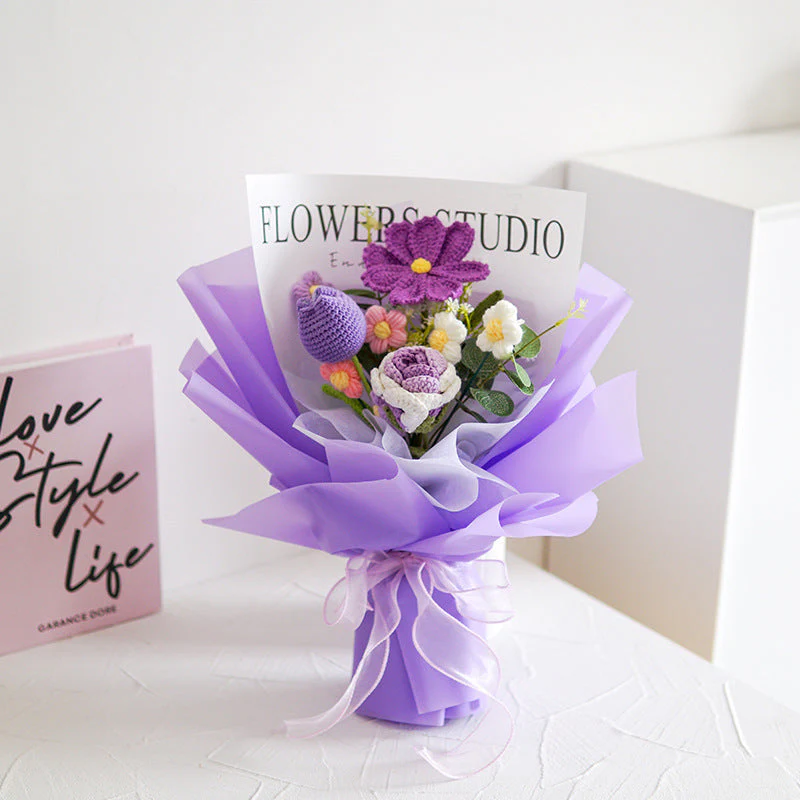 ๐ท 50% OFF NOW! ๐ Handmade Delicate Crochet Flower Bouquet โ Mother's Day Special โ Lifelike Design, Durable & Perfect Gift for Mom ๐ - Image 7
