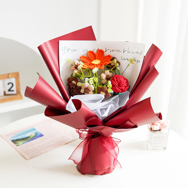 ๐ท 50% OFF NOW! ๐ Handmade Delicate Crochet Flower Bouquet โ Mother's Day Special โ Lifelike Design, Durable & Perfect Gift for Mom ๐ - Image 9