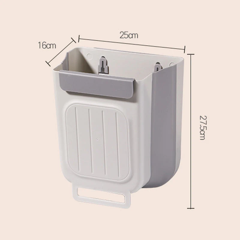 Multipurpose Hanging Collapsible Trash Can for Kitchen - Image 10