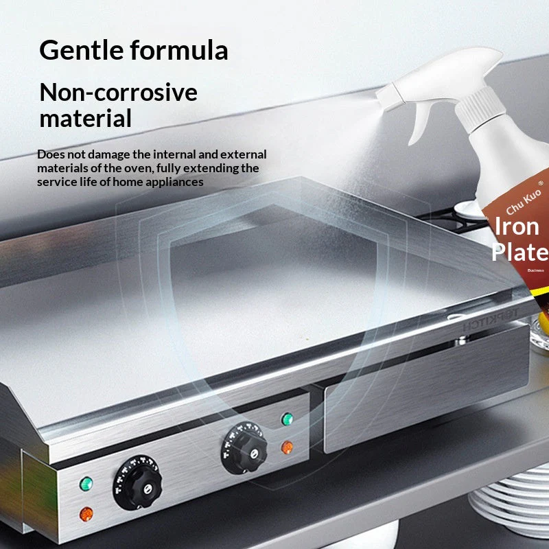 🔥 Trending Now: New Arrivals Up to 50% Off🔥Powerful Grease Remover for Griddles: Effectively Removes Stains, Black Marks, Burnt Residue, and Heavy Grease—Ideal for Cleaning Kitchen Grills and Ovens - Image 5