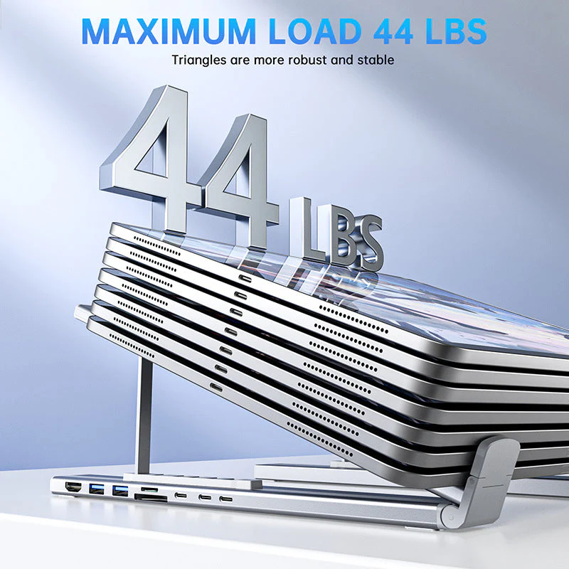 💥HOT SALE💥Limited-time offer-USB-C Docking Station Laptop Stand with 4K HDMI - Image 7