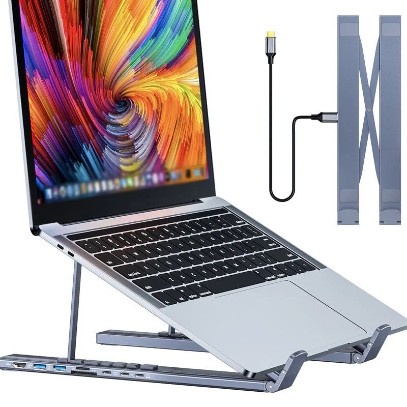 💥HOT SALE💥Limited-time offer-USB-C Docking Station Laptop Stand with 4K HDMI - Image 8