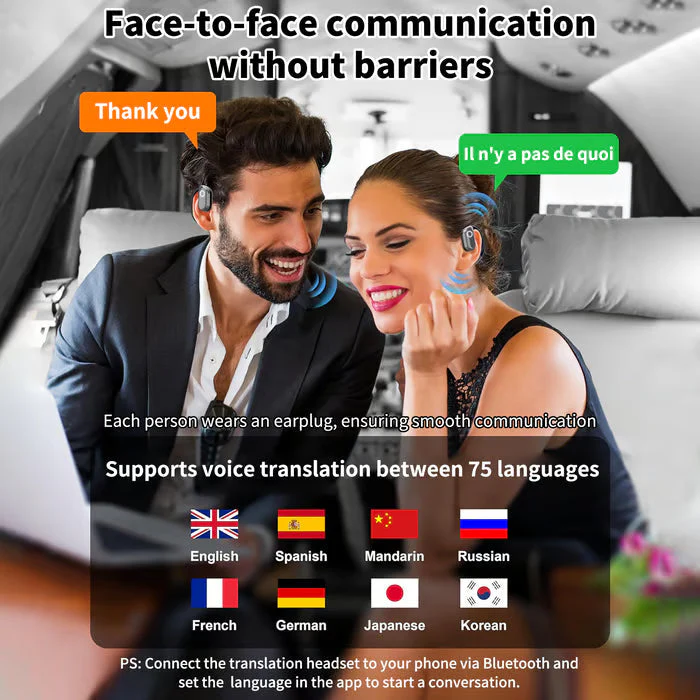 🏆#1 Best Seller ⚡⏰AI Translation Wireless OWS Bluetooth5.4 Earphones (Fit iOS & Android) - Image 3