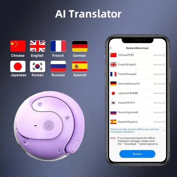 🏆#1 Best Seller ⚡⏰AI Translation Wireless OWS Bluetooth5.4 Earphones (Fit iOS & Android) - Image 4