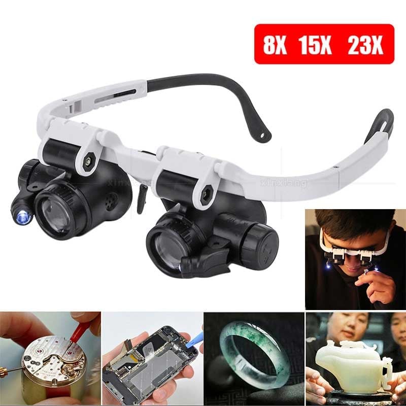🌟 2026 Clarity Revolution | Adjustable Head Magnifier with Light | 3 Zoom Levels for Details 🔍【BUY2 GET1】 - Image 2