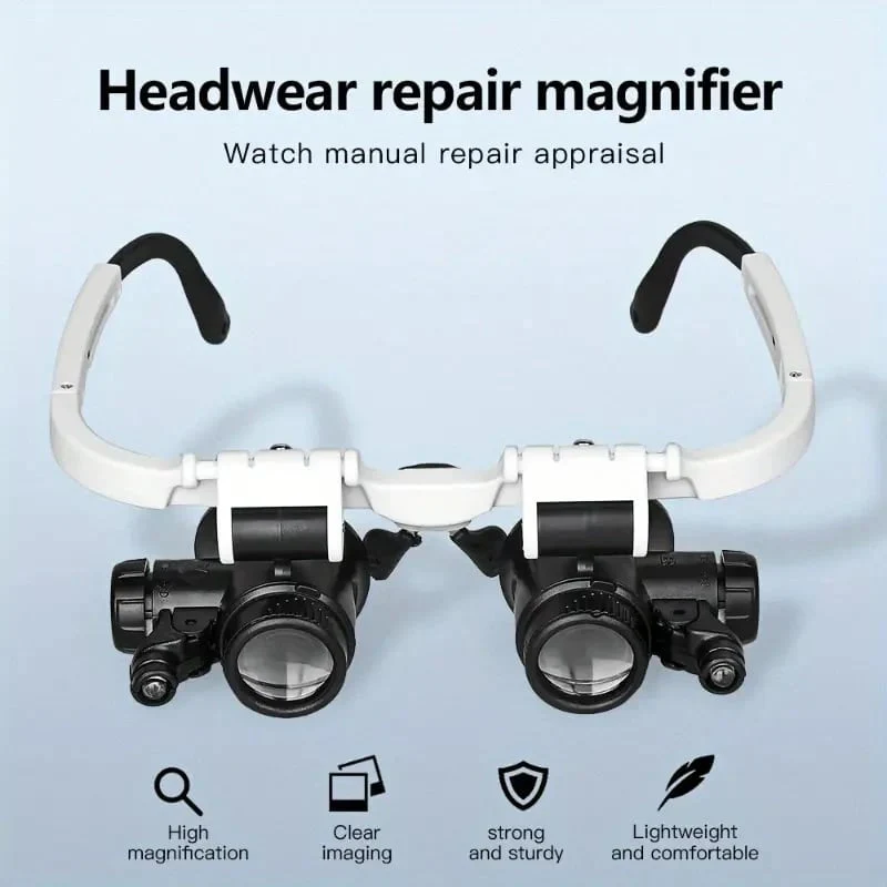 🌟 2026 Clarity Revolution | Adjustable Head Magnifier with Light | 3 Zoom Levels for Details 🔍【BUY2 GET1】 - Image 5