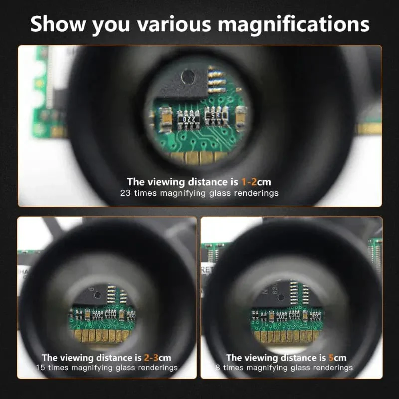 🌟 2026 Clarity Revolution | Adjustable Head Magnifier with Light | 3 Zoom Levels for Details 🔍【BUY2 GET1】 - Image 6