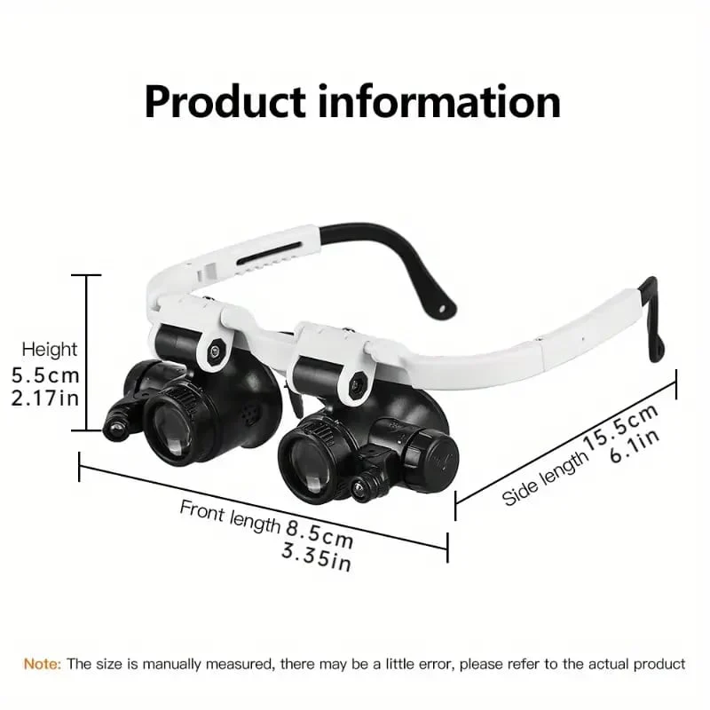 🌟 2026 Clarity Revolution | Adjustable Head Magnifier with Light | 3 Zoom Levels for Details 🔍【BUY2 GET1】 - Image 9