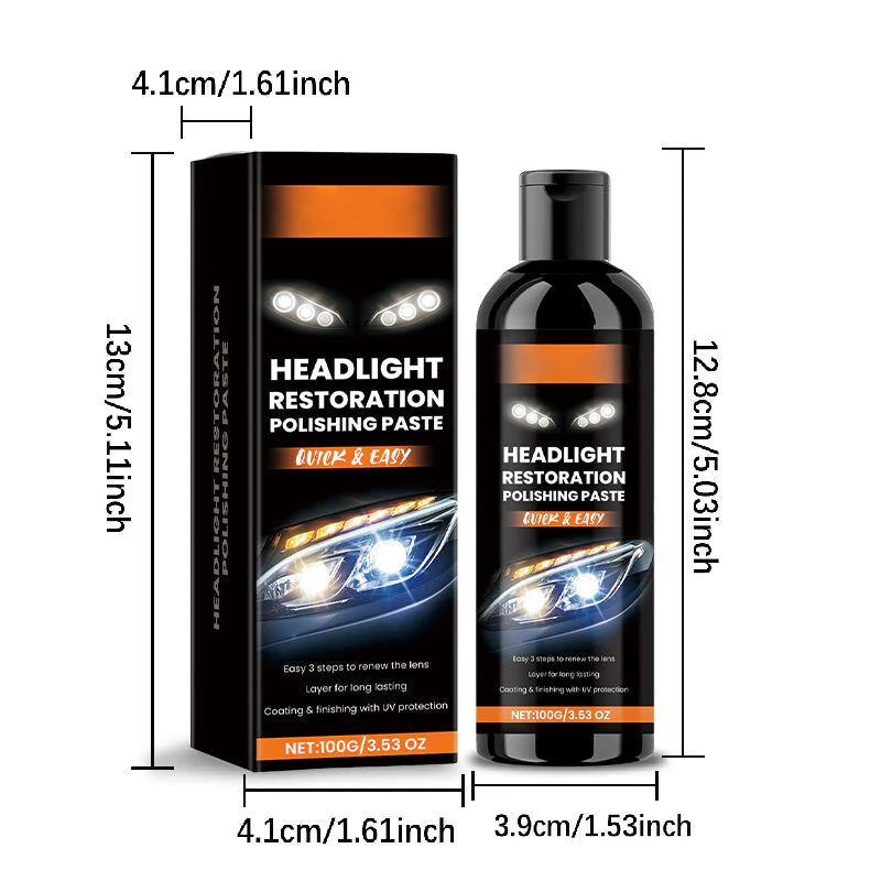 Headlight Stain Remover & Polishing Paste - Image 8