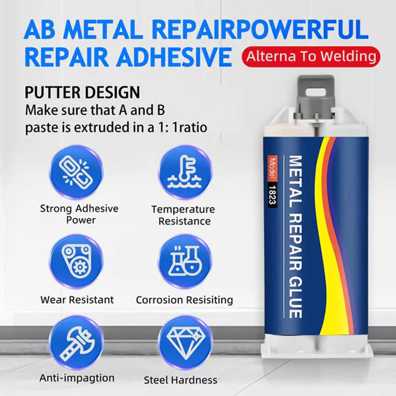 🛠️ BUY MORE GET MORE FREE ⚡ Heavy-Duty Industrial Adhesive – High-Strength Bond, Heat & Impact Resistant for Multiple Materials 🔥