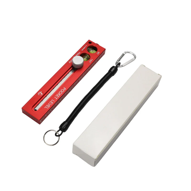 Heavy-Duty Pocket Level with Sliding Ruler - Image 10