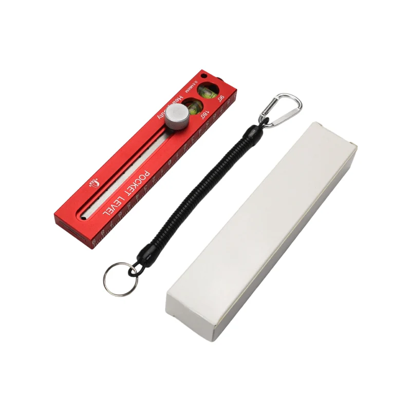 Heavy-Duty Pocket Level with Sliding Ruler - Image 12