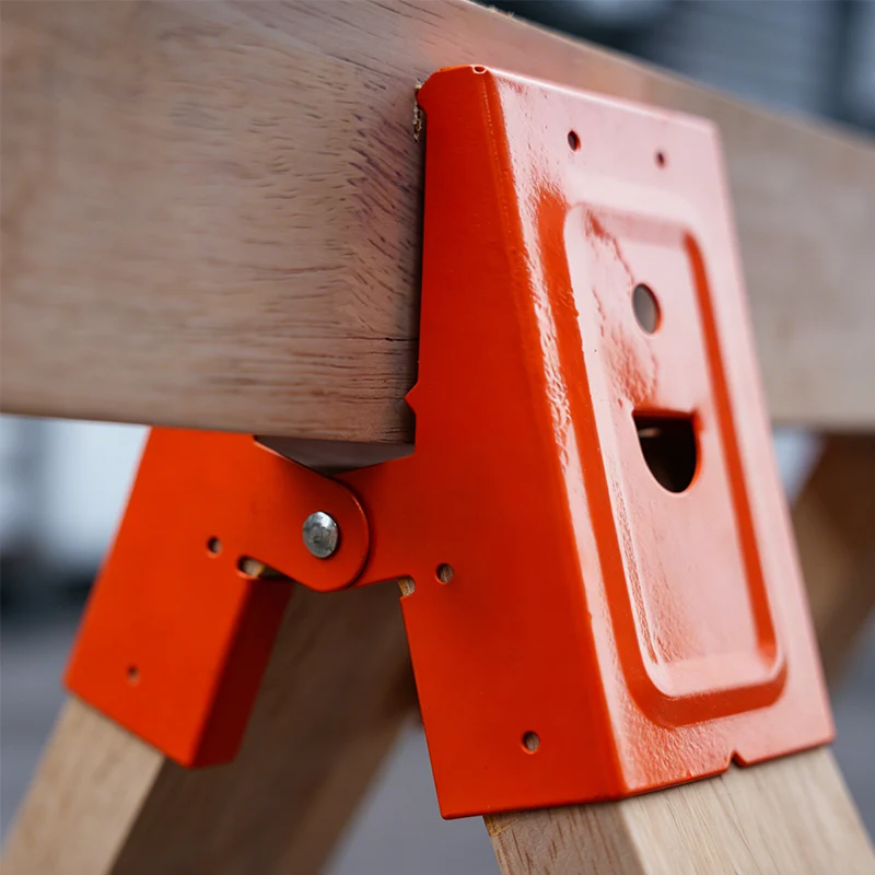 Heavy-Duty Sawhorse Bracket with Down Clamp - Image 5
