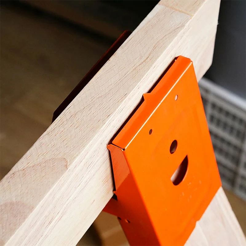 Heavy-Duty Sawhorse Bracket with Down Clamp - Image 6