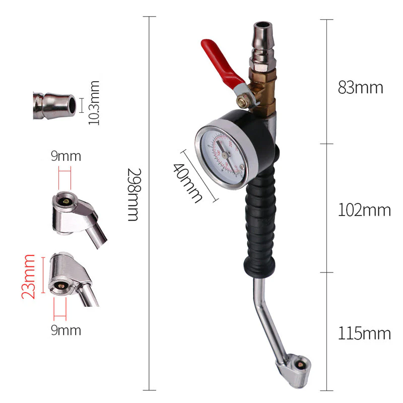 💥HOT SALE - 50 % OFF 💥Heavy-Duty Tire Inflator with Pressure Gauge - Image 2