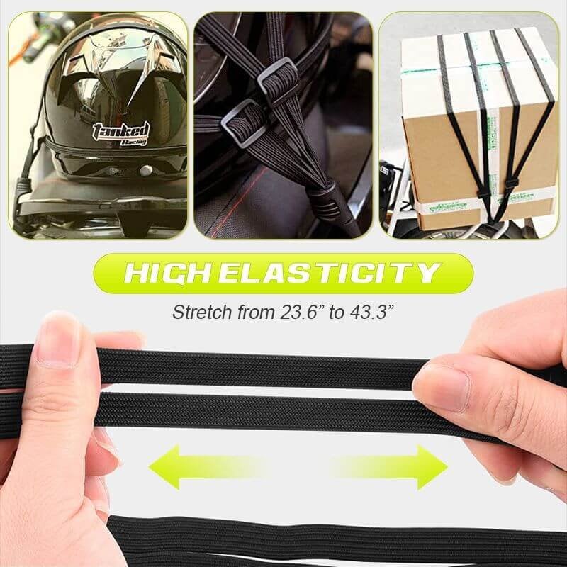 🔥BUY 1 GET 1 FREE🔥Helmet Rope Highly Elastic Luggage Binding Cord - Image 2