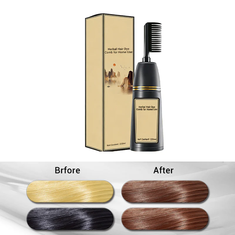 Herbal Hair Dye Comb for Home Use - Image 12