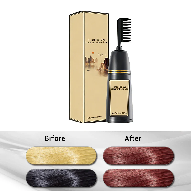 Herbal Hair Dye Comb for Home Use - Image 13