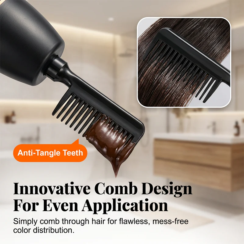 Herbal Hair Dye Comb for Home Use - Image 3
