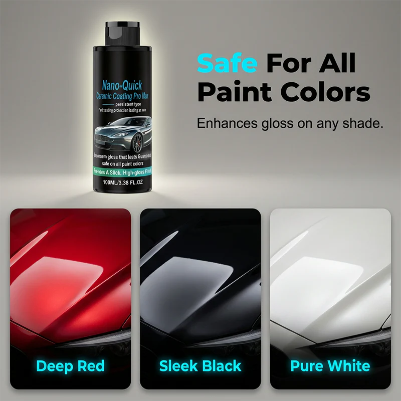 High-Gloss Hydrophobic Nano Ceramic Coating Spray - Image 4