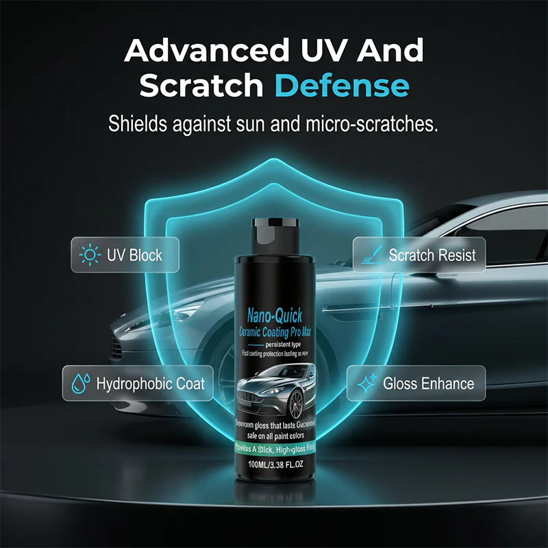 High-Gloss Hydrophobic Nano Ceramic Coating Spray - Image 5