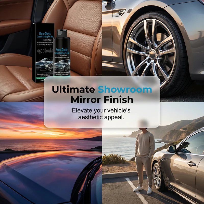 High-Gloss Hydrophobic Nano Ceramic Coating Spray - Image 7